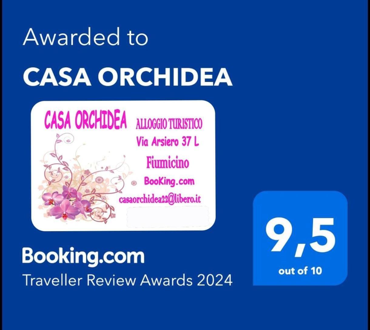 Appartamento Casa Orchidea Fiumicino Esterno foto